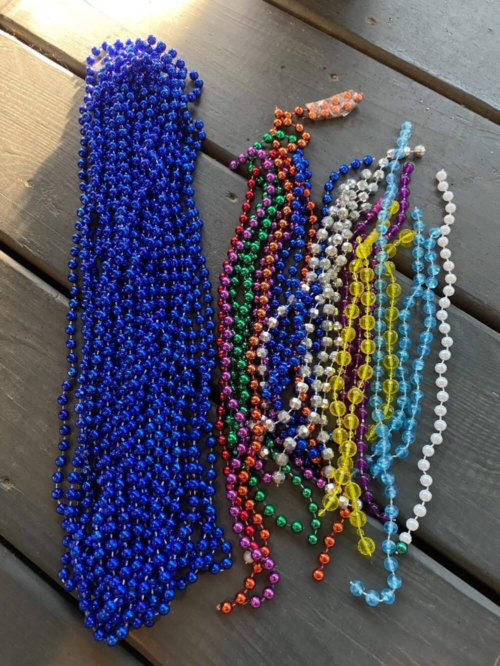 Bulk Assorted Mardi Gras Bead Necklaces